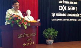 Đảng uỷ Trung ương Đoàn tập huấn công tác Đảng năm 2014