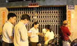 Đoàn kiểm tra có măt tại trụ sở Công ty TNHH DV Thương mại Cửu Hương nhưng không nhận được sự hợp tác