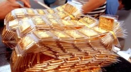 Cấm mang vàng miếng khi xuất nhập cảnh