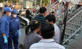 Hiện trường vụ việc.