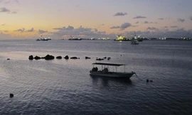  Mực nước biển dâng đang khiến hài cốt của nhiều binh sĩ nổi lên ở quần đảo Marshall. Ảnh: Wire. 