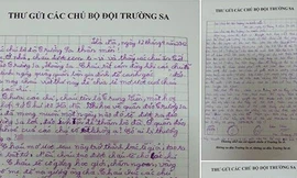 Những bức thư gửi chú bộ đội Trường Sa của học sinh lớp 4