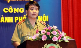 Giám đốc Công an TP Hà Nội Nguyễn Đức Chung "trảm" quân ngay tại hội nghị