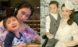 Con trai Hòa Minzy và những khoảnh khắc vừa hiểu chuyện vừa "bám" mẹ cực đáng yêu