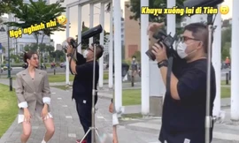 Hoa hậu Thùy Tiên bất mãn với phó nháy ruột, lý do là gì mà khiến netizen cười "té ghế"?