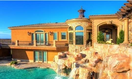 Biệt thự công viên nước ngay giữa sa mạc