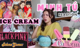 Góc “lầy lội“: Minh Tú react MV “Ice Cream” theo phong cách... thầy phong thủy