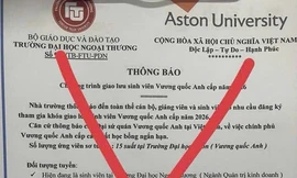 Trường Đại học Ngoại thương bị giả mạo văn bản, ai đã dính bẫy lừa?