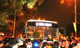 Cảnh sát 113, cảnh sát giao thông phải áp tải chiếc xe về đồn giải quyết