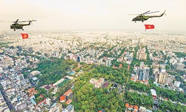 Những khoảnh khắc vàng trên bầu trời 