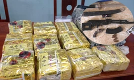Số lượng lớn ma túy thu giữ của các đối tượng phạm tội