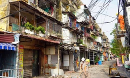 Hải Phòng: Di dời hàng trăm hộ ở chung cư nguy hiểm