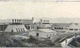 Nhà máy vôi nước Long Thọ dưới thời Pháp thuộc (ảnh tư liệu chụp năm 1922)