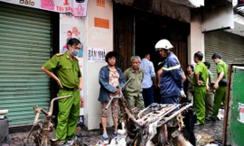  Hiện trường vụ cháy 3 người chết ở quận 8, TPHCM ngày 25/3