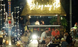 Bếp làng Cơ Tu xuống phố Tây