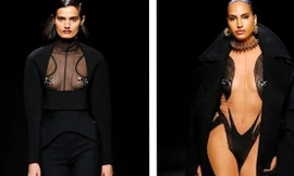 Người mẫu khoe trọn vòng 1 trên sàn catwalk