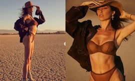 'Mỹ nhân nóng bỏng nhất Canada' khoe vóc dáng tuyệt mỹ với nội y