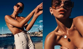 Mẫu 9x Georgia Fowler đẹp như tạc tượng với ảnh bán khoả thân