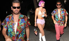 Mỹ nhân 19 tuổi mặc hở bạo đi chơi Halloween cùng 'trai hư' Scott Disick