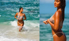 Vẻ 'bốc lửa' hoang dại của nàng mẫu 22 tuổi Julia Muniz