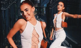 Con gái 19 tuổi của Ronan Keating mặc xẻ ngực táo bạo 