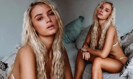 Ở nhà vì COVID-19, sao truyền hình 9x tung ảnh mặc như không 'đốt mắt' fan