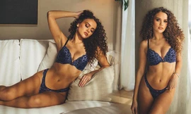 Nữ diễn viên 9x khoe sắc vóc nóng bỏng đầy hoang dại với nội y