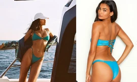 Kelly Gale 'nóng rực' với áo tắm 2 mảnh nhỏ xíu 