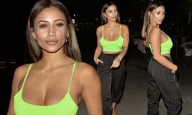 Kayleigh Morris diện mốt không nội y ra phố, gợi cảm 'nhức mắt'