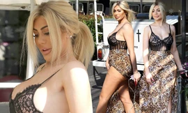 Chloe Ferry mặc áo ngực ren khoe ngực đầy 'bỏng mắt'