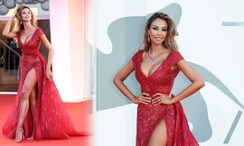 Người đàn bà Romania đẹp 'khuynh thành' gợi cảm nổi bật trên thảm đỏ