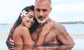 Loạt ảnh tình tứ 'ngọt lịm' của triệu phú và người mẫu kém 27 tuổi sắp có con chung