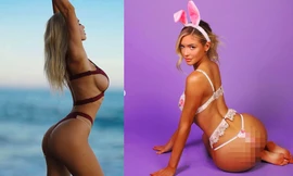 Hannah Palmer quá quyến rũ với đường cong gây mê 