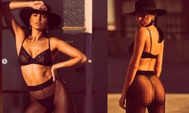 'Mỹ nhân nóng bỏng nhất Canada' mặc nội y khoe dáng tuyệt mỹ