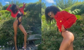 Không thể rời mắt khỏi body tuyệt mỹ của siêu mẫu Pháp cao 1m82 