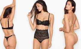 'Thiên thần' Sara Sampaio khoe dáng nóng bỏng với nội y