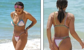 Sao truyền hình 9x nảy nở hút mọi ánh nhìn trên biển