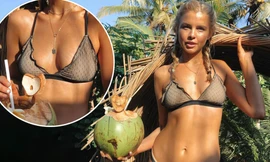 Hoa hậu Hoàn vũ Úc Tegan Martin đẹp rực lửa với bikini