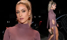 Kristin Cavallari mặc váy xẻ tà lộ vòng 3 phản cảm trên thảm đỏ