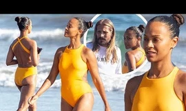 Sao 'Avatar' hiếm hoi lộ ảnh mặc áo tắm trước công chúng