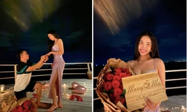 Showbiz 14/11: Á hậu Thúy An được bạn trai tiến sĩ cầu hôn