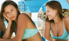 Bạn gái người mẫu kém Brad Pitt 30 tuổi quá xinh đẹp và quyến rũ với bikini