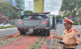 Dàn siêu xe vượt đèn đỏ ở Đà Nẵng bị phạt 167 triệu đồng