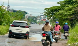 Cận cảnh tuyến đường ‘đau khổ’ ở Quảng Ngãi