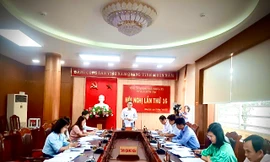 Kỳ họp thứ 16 của UBKT Tỉnh ủy Quảng Ngãi (khóa XX). 