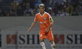 Tiền vệ Hoàng Minh Tâm (Đội trưởng SHB Đà Nẵng)