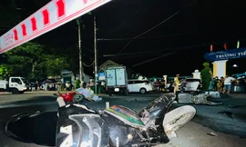 Vụ ô tô ‘điên’ tông hàng loạt xe máy ở Quảng Ngãi: Tài xế vi phạm nồng độ cồn