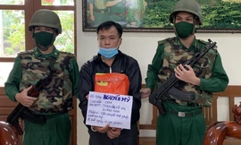 Đối tượng Nguyễn Mỹ bị bắt khi đang vận chuyển 3kg ma tuý đá.