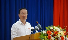 Chủ tịch nước Võ Văn Thưởng tiếp xúc cử tri Đà Nẵng