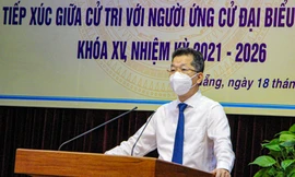 Tiếp xúc cử tri trước bầu cử, Bí thư Đà Nẵng cam kết điều gì?